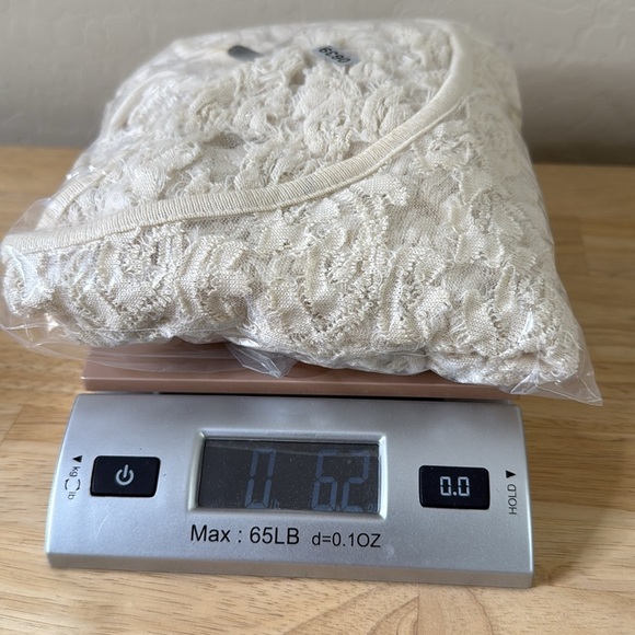 Free People Floral Textured Sheer Lace Pullover top - Picture 8 of 8